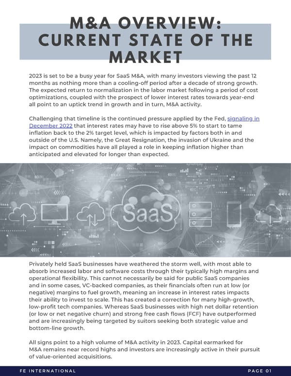 2023 M&A Report | SaaS - Page 3